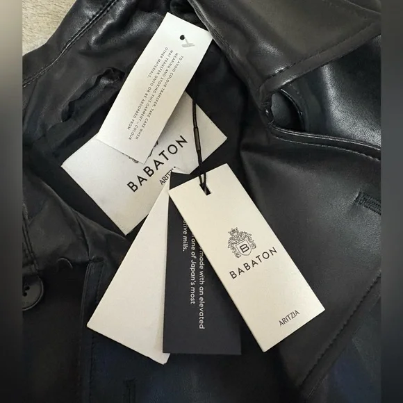 Babaton Black New Finch Trench - Picture 9 of 10